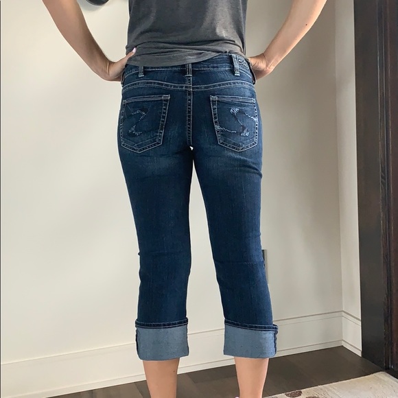 Silver  Suki capris - never worn - Picture 3 of 5